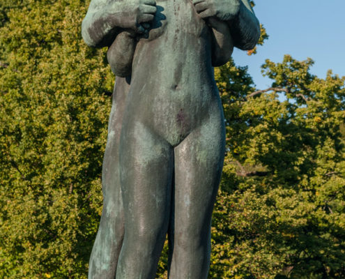 Adventskalender,Vigeland-Skulpturenpark, Vigelandpark, Frognerpark, Skulpturenpark, Oslo, Norwegen