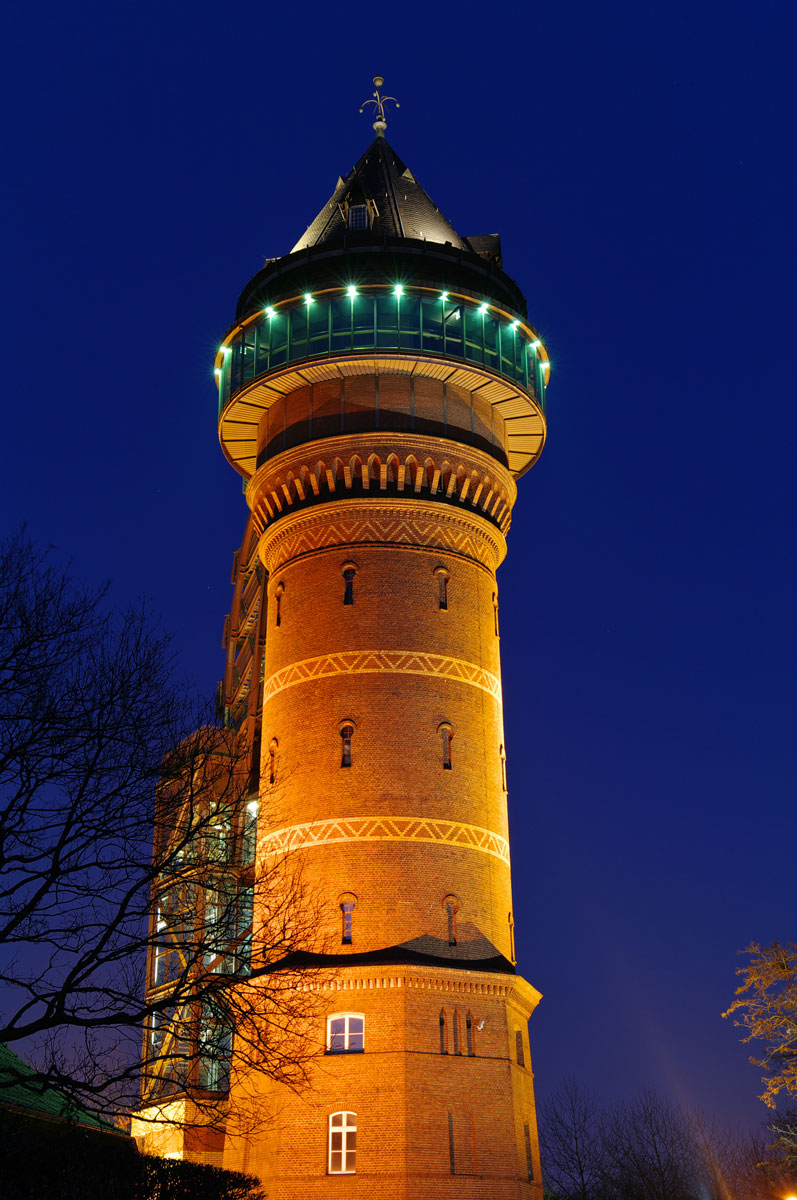Aquarius Wasserturm in Mülheim an der Ruhr (Styrum)